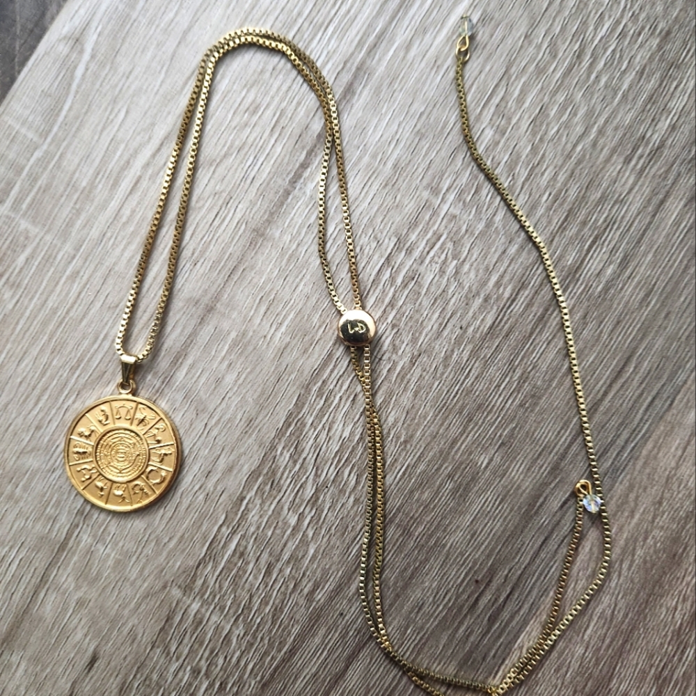Luca and Danni Astrology Adjustable Necklace
